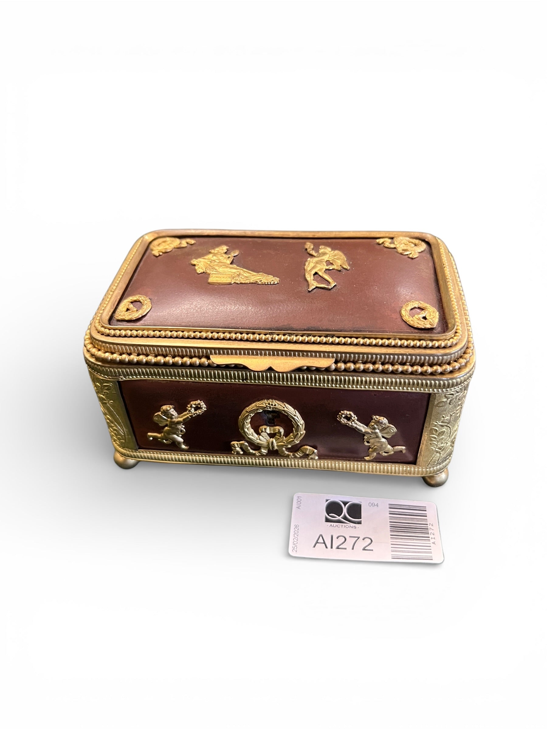 Empire-Style Box with Bronze Decoration