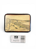 Isle of Man Bakelite Cigarette Case with Douglas Pier Decoration