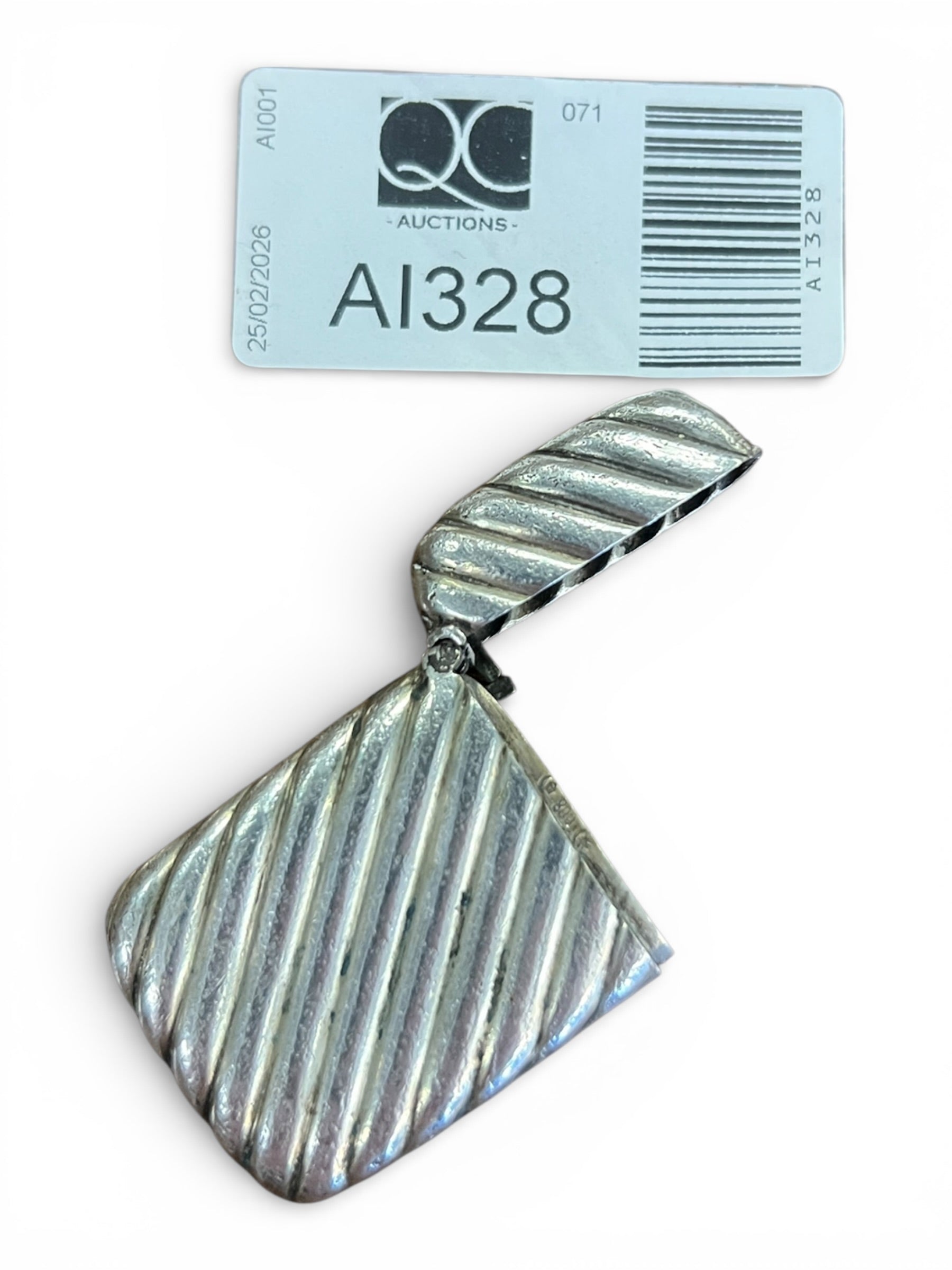 Continental 800 Silver Match Striker / Vesta Case – 16g