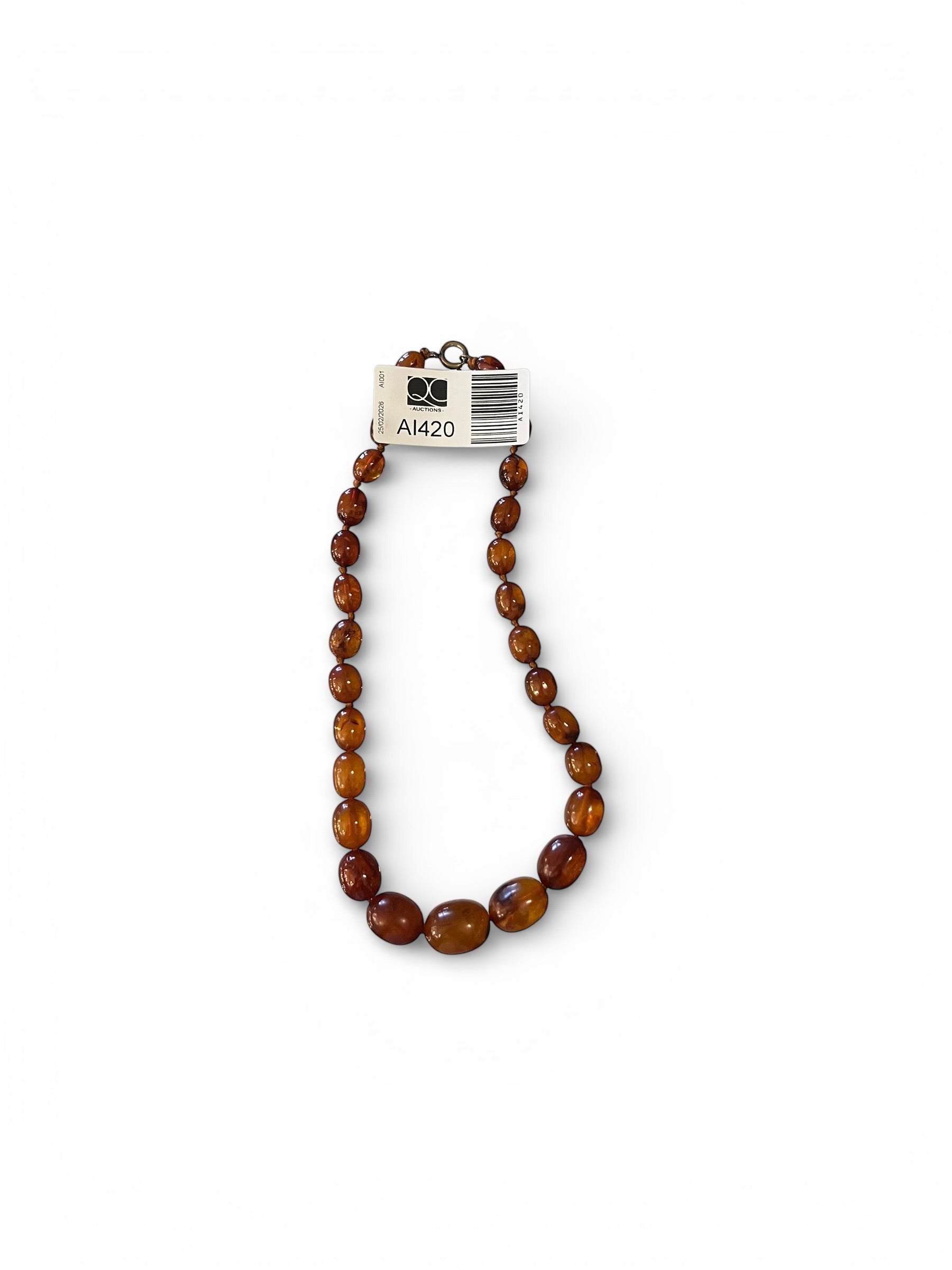 Amber-Style Necklace