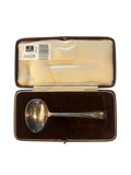 Sheffield Hallmarked Silver Child’s Spoon in Case – 33g