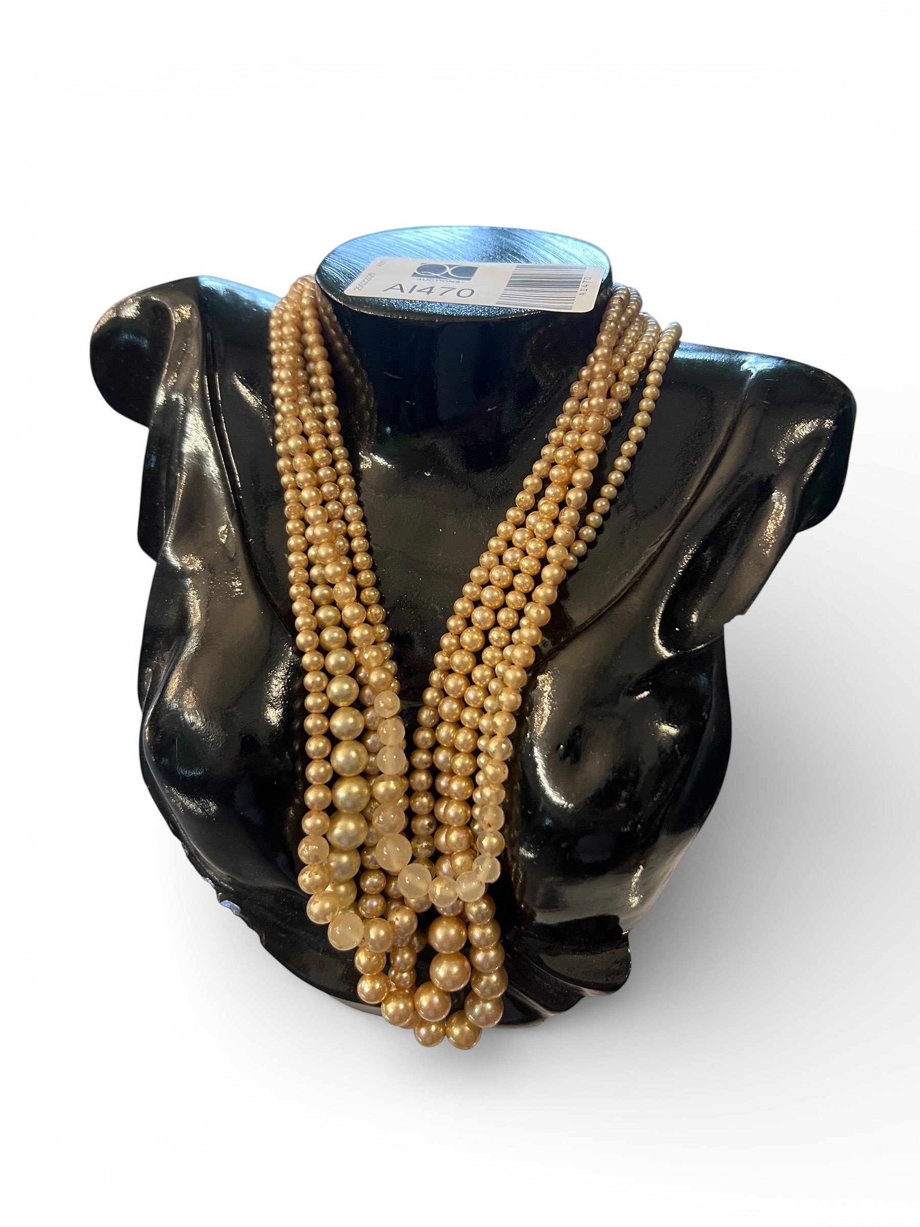 Three Sets of Faux Pearls