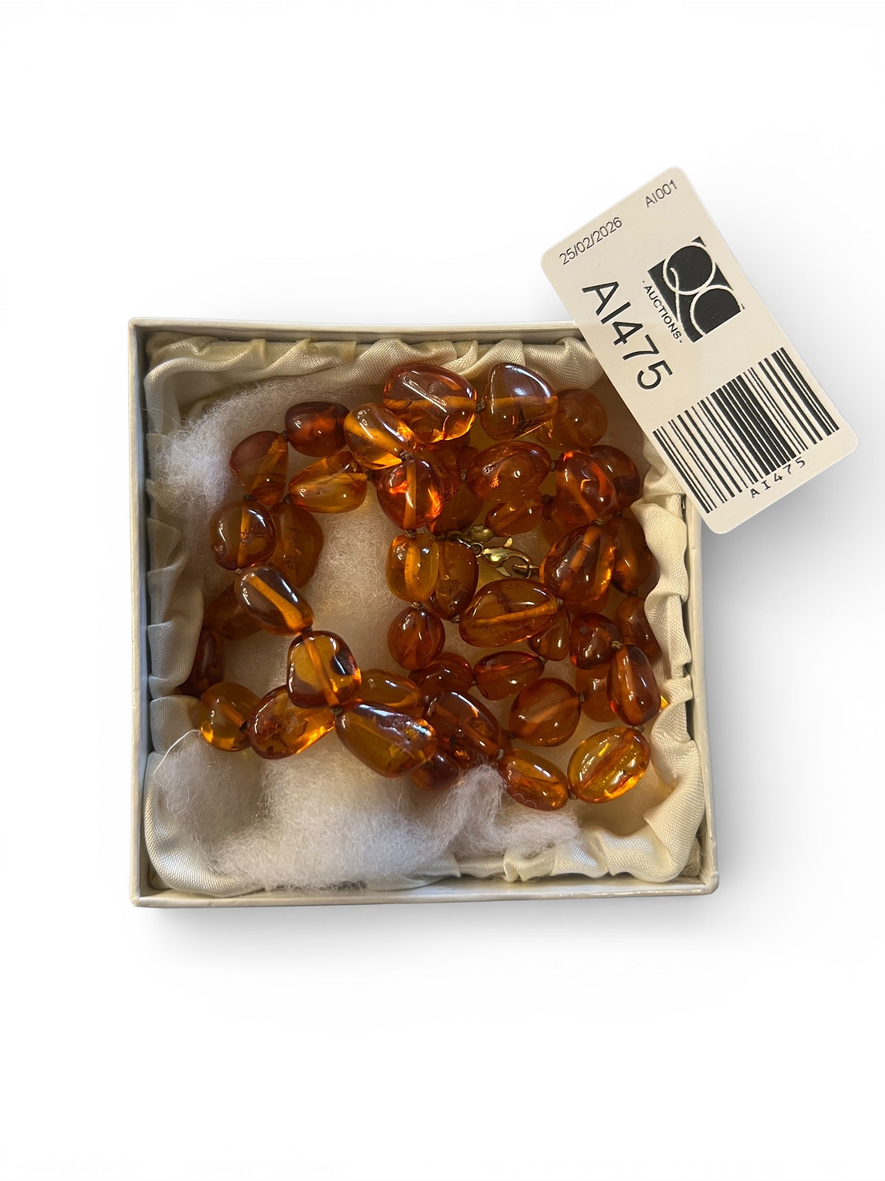 Vintage Natural Baltic Amber Necklace