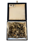 Mixed Lot of Hallmarked Silver Items Including Spoons, Thimbles and ID Bracelets – 412g